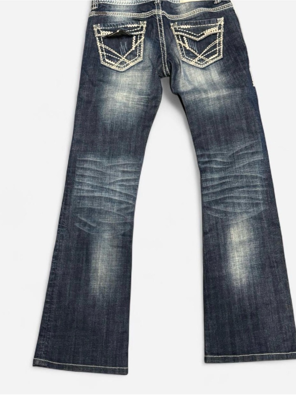 Rock & Roll Cowgirl Low Rise Bootcut Jeans 25x34 - Picture 2 of 4